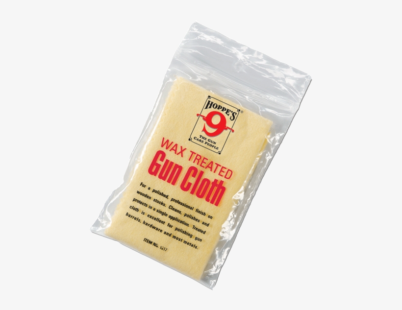 Wax Treated Gun Cloth - Hoppes, transparent png download