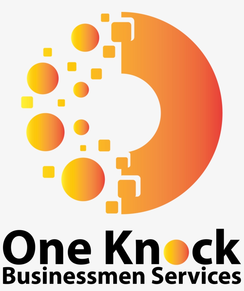 Oneknock-logo150 - One Knock Businessmen Services, transparent png download