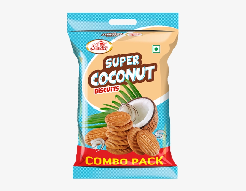 Sunder Super Coconuts Biscuits - Sunder Biscuit, transparent png download