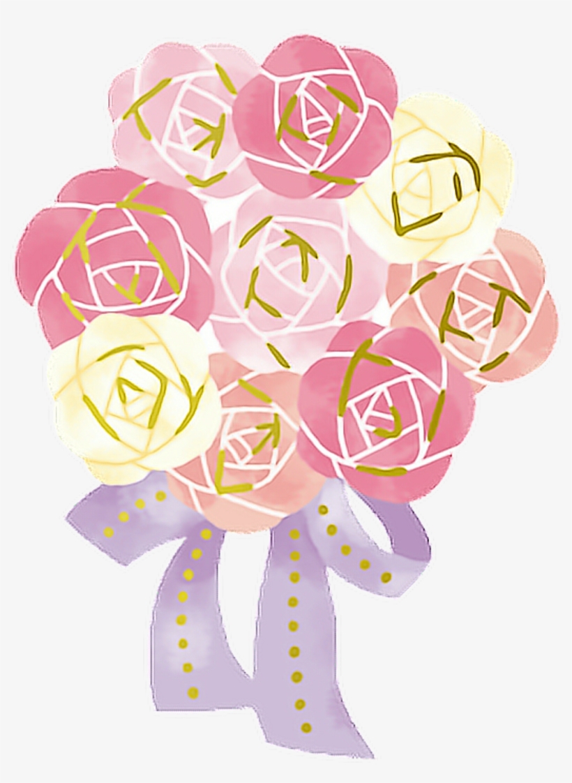 Rose Sticker - Garden Roses, transparent png download
