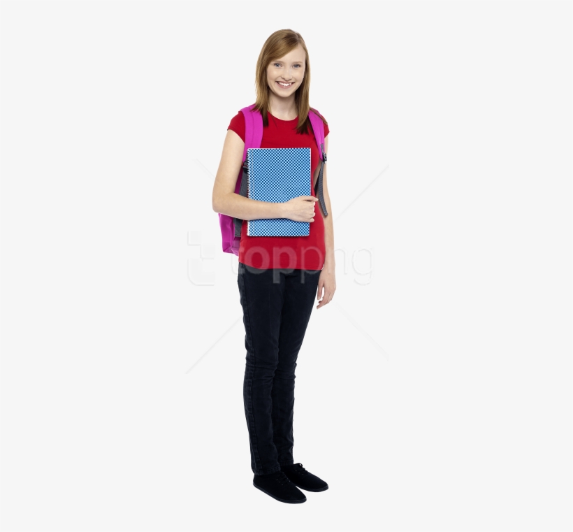Free Png Young Girl Student Png Images Transparent - Carnet Isic Colombia, transparent png download