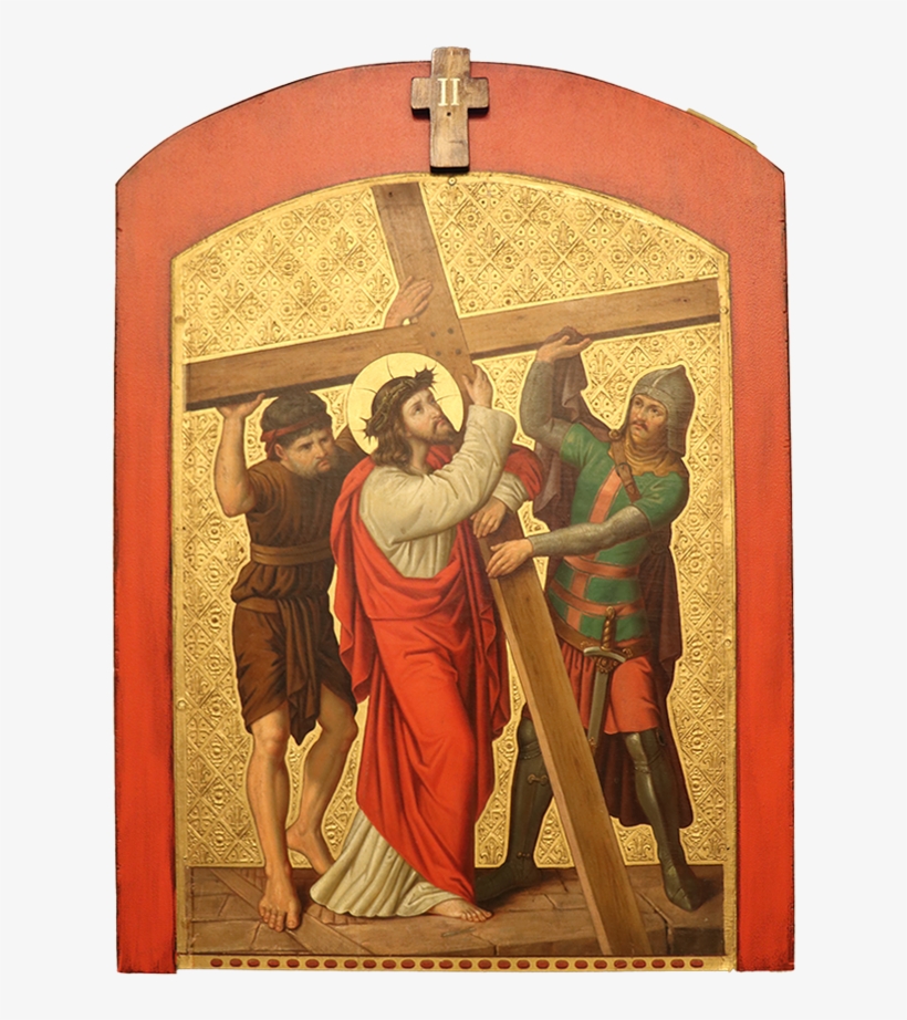 Jesus Accepts His Cross, transparent png download