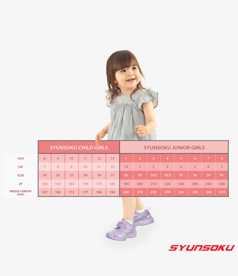 Girls Slim Sports Shoes - Girl, transparent png download