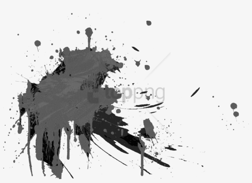 Free Png Color Splash Black Png Image With Transparent - Color Splash Black Png, transparent png download