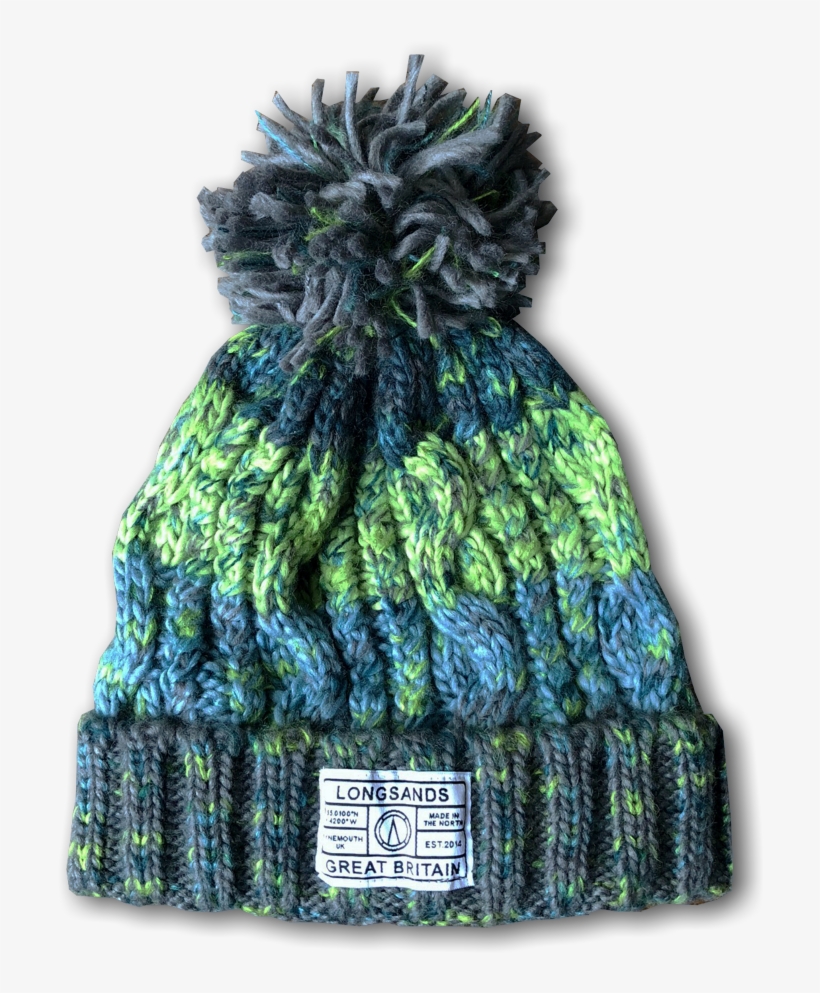 Baby Chunky Knit Beanie - Knit Cap, transparent png download