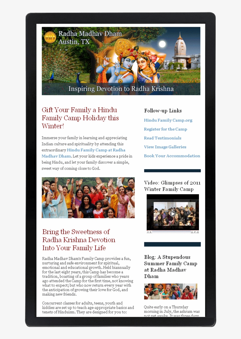 Newsletter Template "general Announcements" - Bengal Tiger, transparent png download