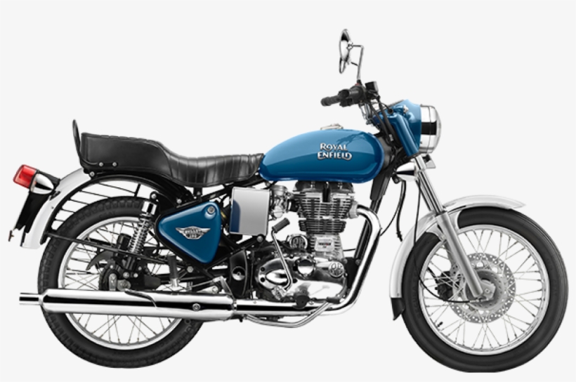 2016 Royal Enfield Bullet Electra Blue - Triumph Scrambler 1200 Xe, transparent png download