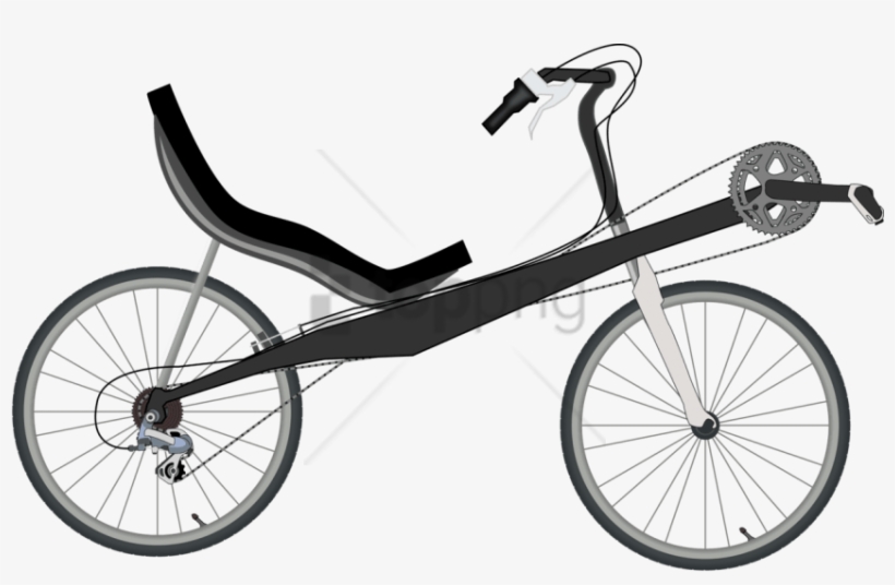 Free Png Recumbent Bike Png Image With Transparent - Recumbent Bike Clip Art, transparent png download
