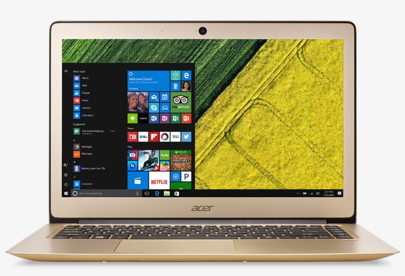 Acer Swift 3 Sf314 51 51uv 14" Laptop, Windows 10 Home, - Acer Swift N4200, transparent png download