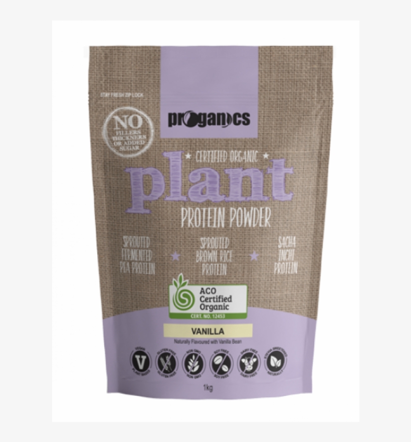 Organic Plant Protein Powder - White Coffee, transparent png download