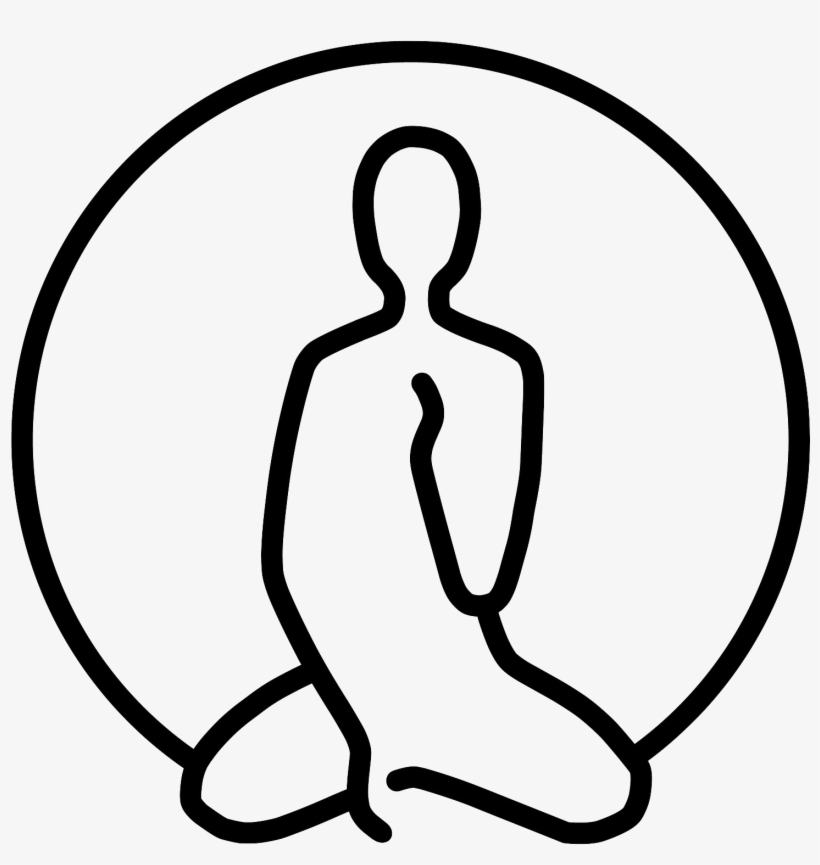 Love Meditation Drawing, transparent png download