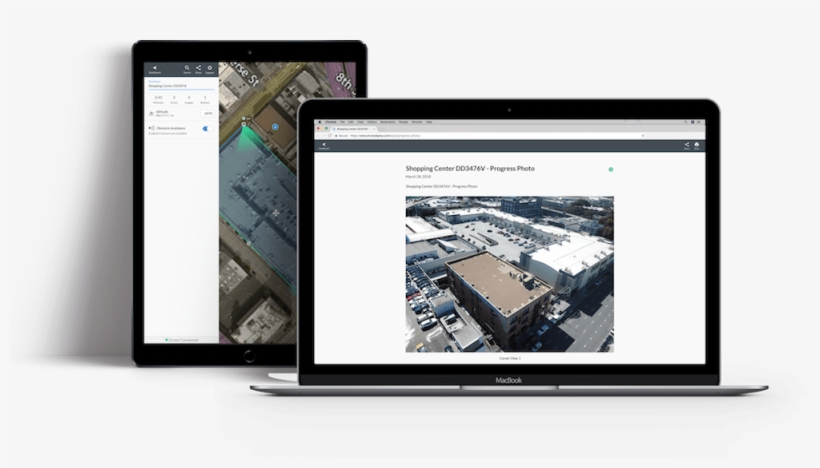 Introducing Progress Photos From Dronedeploy - Led-backlit Lcd Display, transparent png download