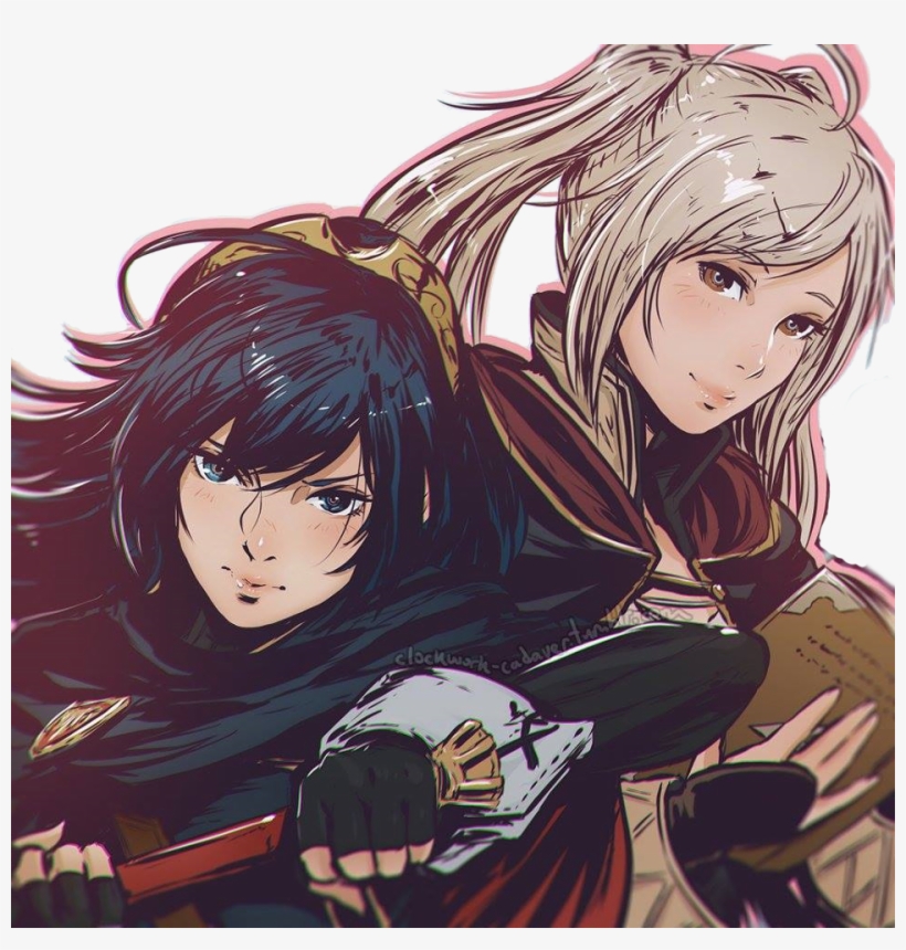 Lucas - Lucina And Robin Art, transparent png download
