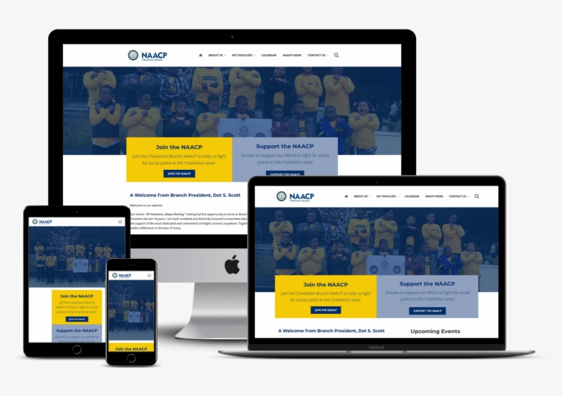 Naacp-showcase - Web Design, transparent png download