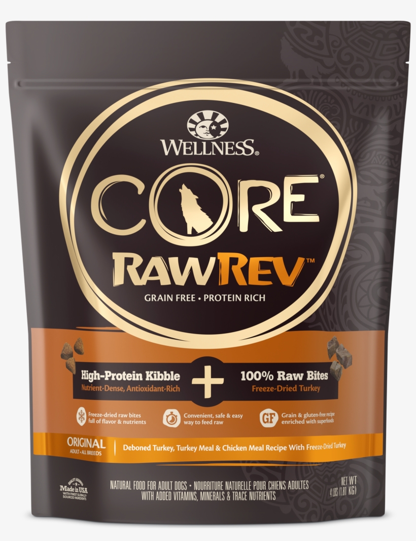 Raw Rev Original Dog - Raw Rev Dog Food, transparent png download