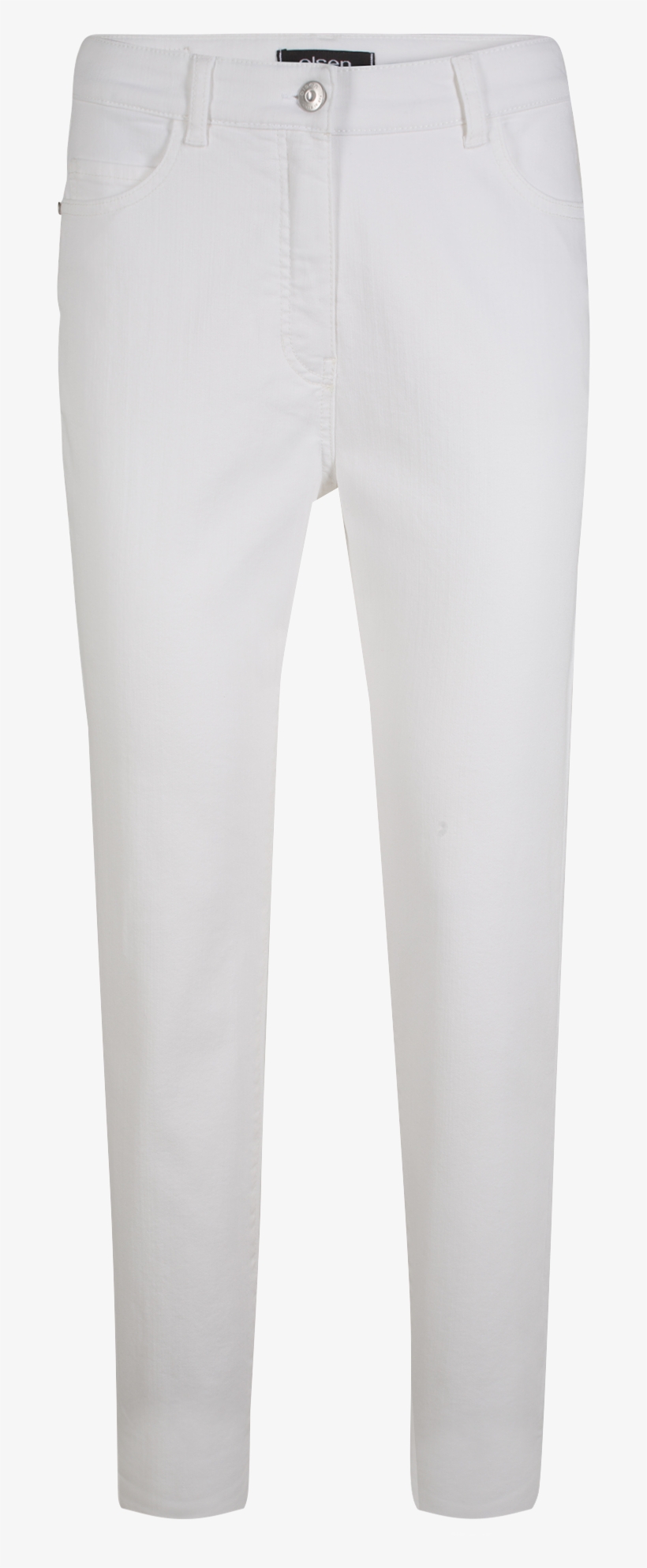 Trousers Mona Slim - Buena Vista Hose Weiß, transparent png download