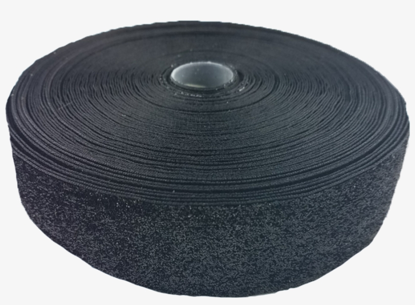 5" Glitter Ribbon Black - Circle, transparent png download