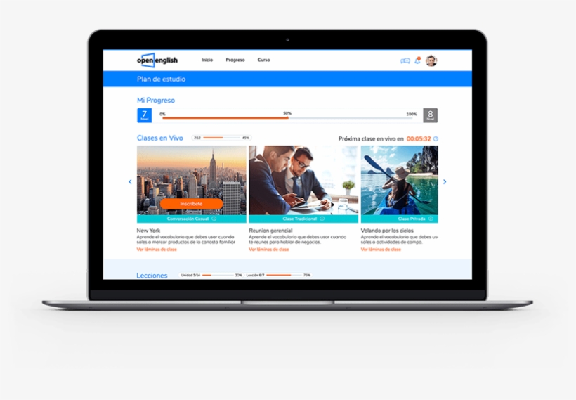 Open English Clases En Vivo, transparent png download