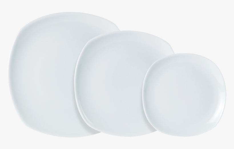 Porcelite Square Plates - Bowl, transparent png download
