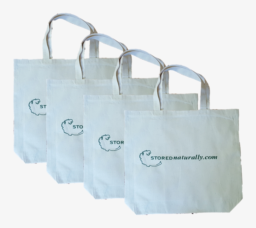 4 X Stored Naturally Market Carry Bags - Tote Bag, transparent png download