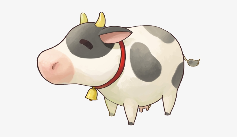 Cow - Harvest Moon Cow Png, transparent png download