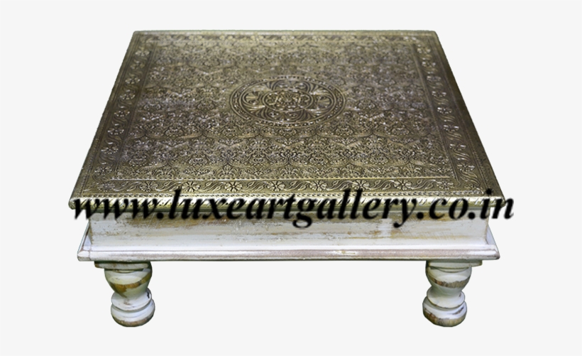 Wooden Coated Bajot Wooden Handicraft Items - Coffee Table, transparent png download
