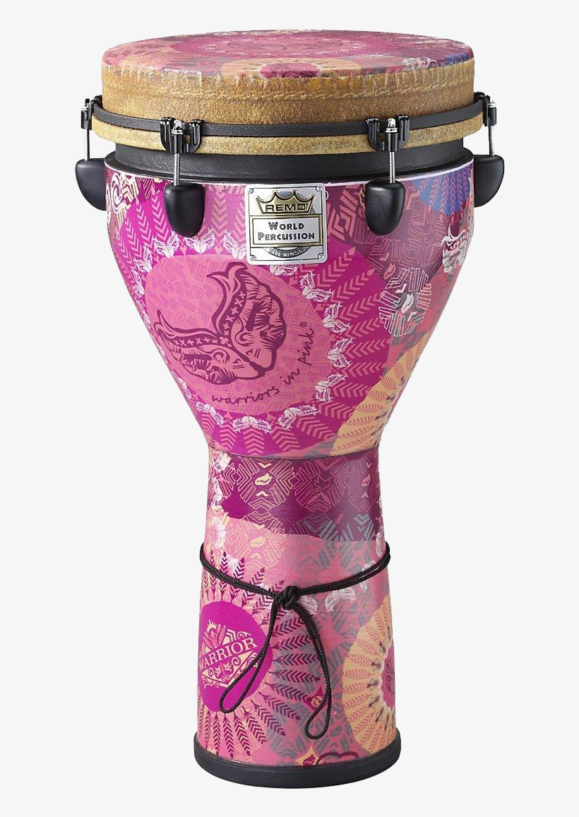 Pink African Drum Png Image - Djembe, transparent png download