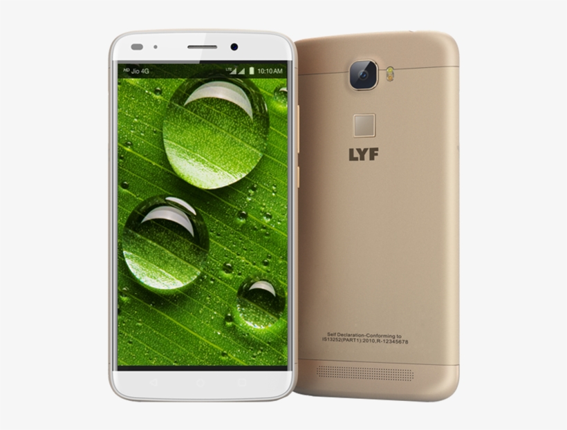 Lyf Water - Lyf Ls 5017 Gold Mobile Price, transparent png download