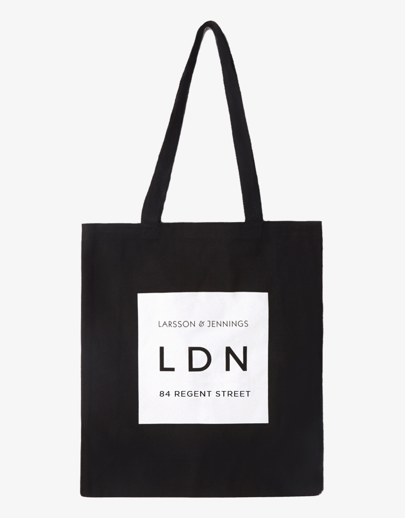 Larsson U0026 Jennings - Tote Bag Black Png, transparent png download