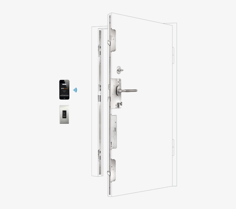 Electromechanical, Multi-point Locks - Sliding Door, transparent png download