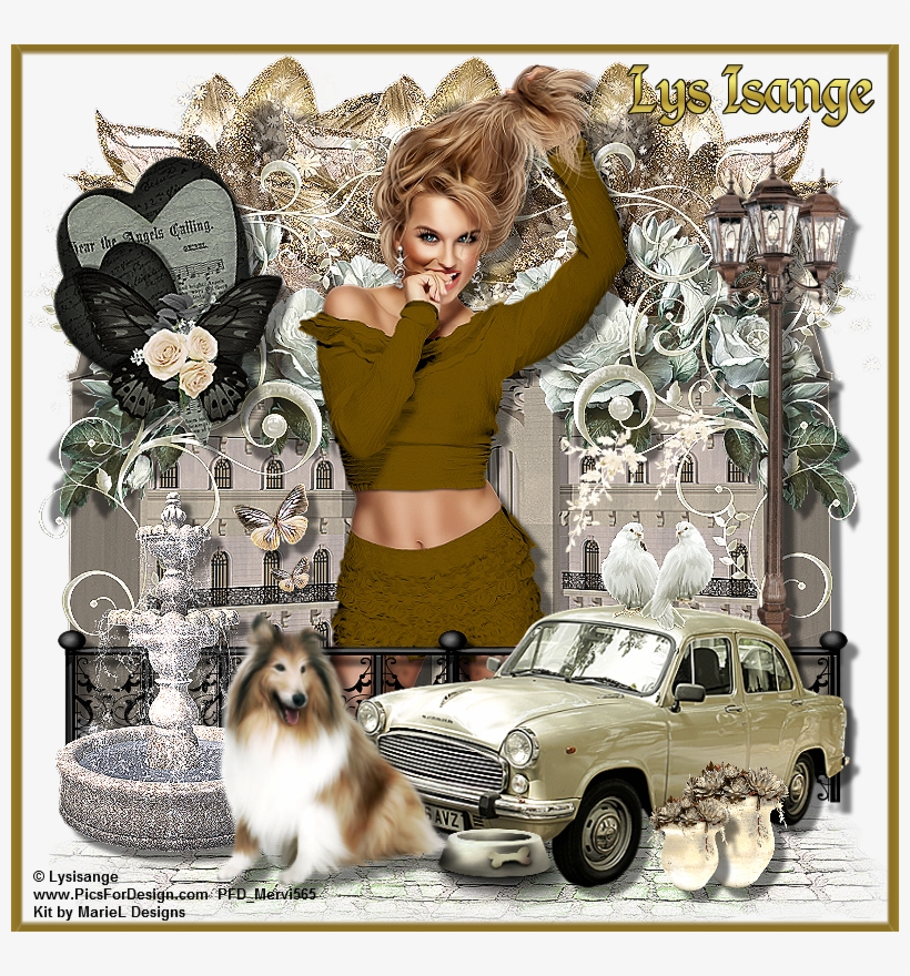 Gorgeous,classy,soft Coloured Ptu Kit Square Avenue - Antique Car, transparent png download