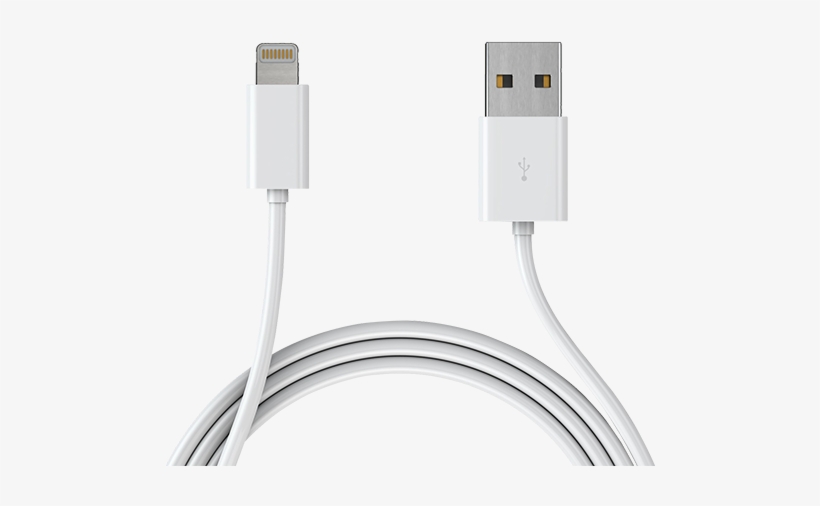 Clipart Freeuse Download Usb To Lightning Cable Ft - Micro Usb Cable White, transparent png download