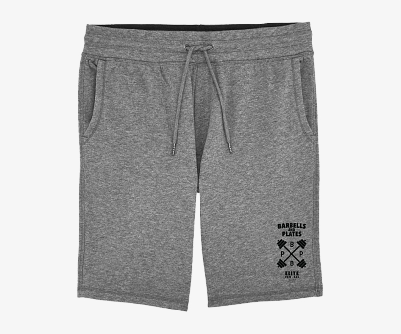 Barbels & Plates Heather Grey Short Jogging Pants - Bermuda Shorts, transparent png download