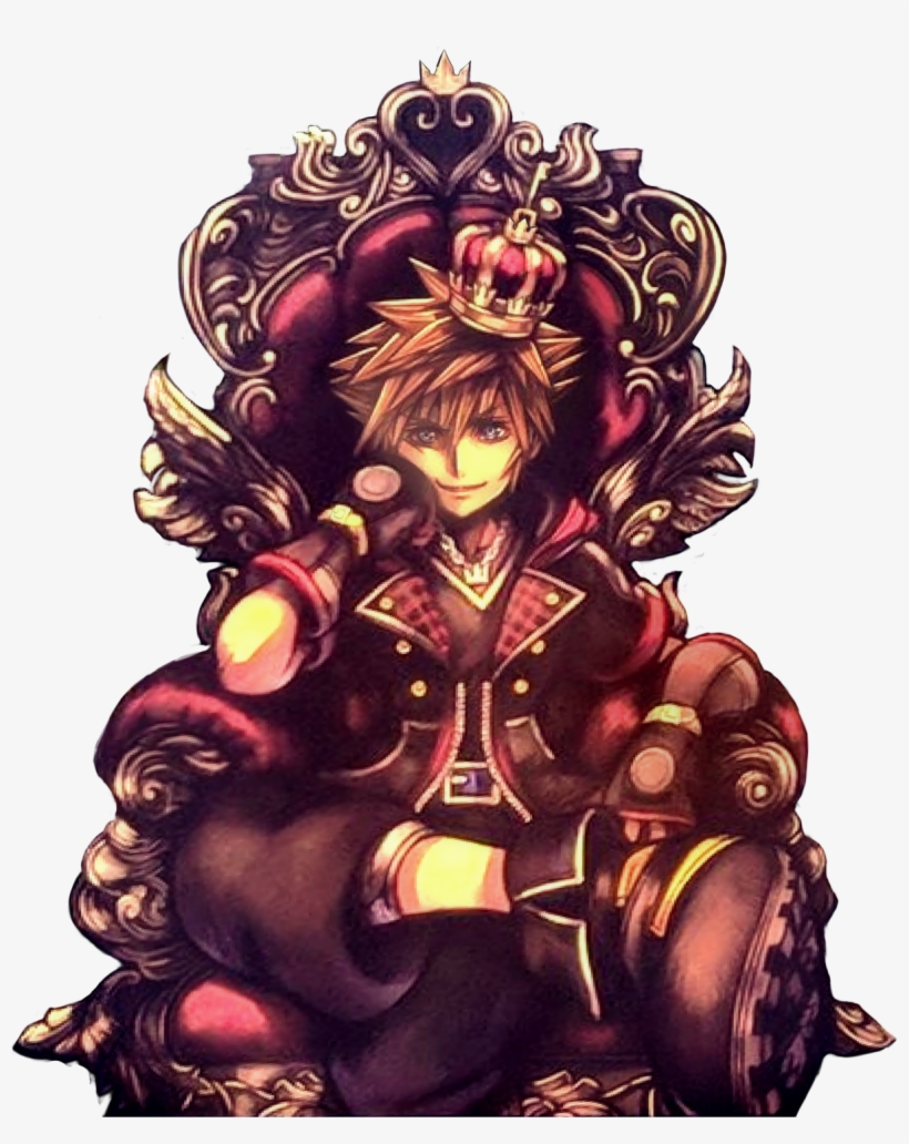 Kh3[kh3] The Quality Is Not So Good But Here's My Best - Kingdom Hearts 3 Sora Throne, transparent png download