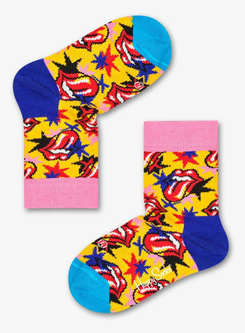 Happy Socks Rolling Stones, transparent png download