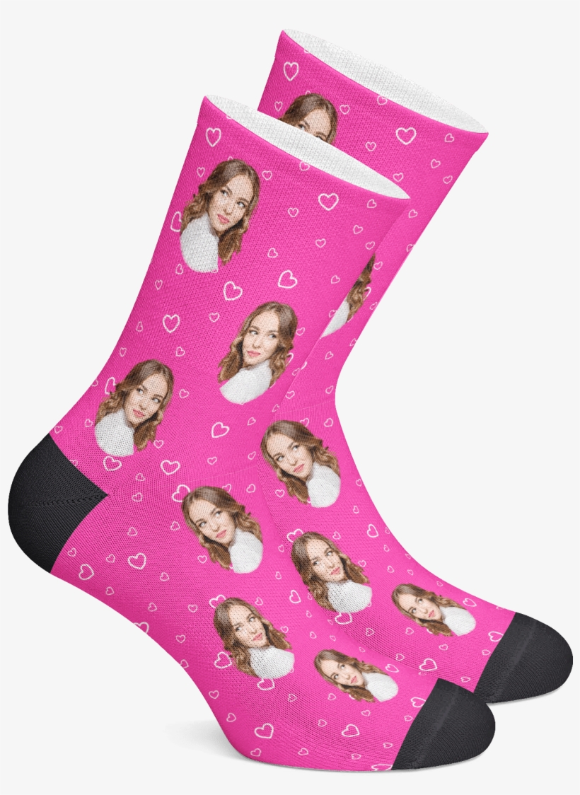 Custom Socks, Face Socks, Personalized Socks, Photo - My Photo Socks, transparent png download