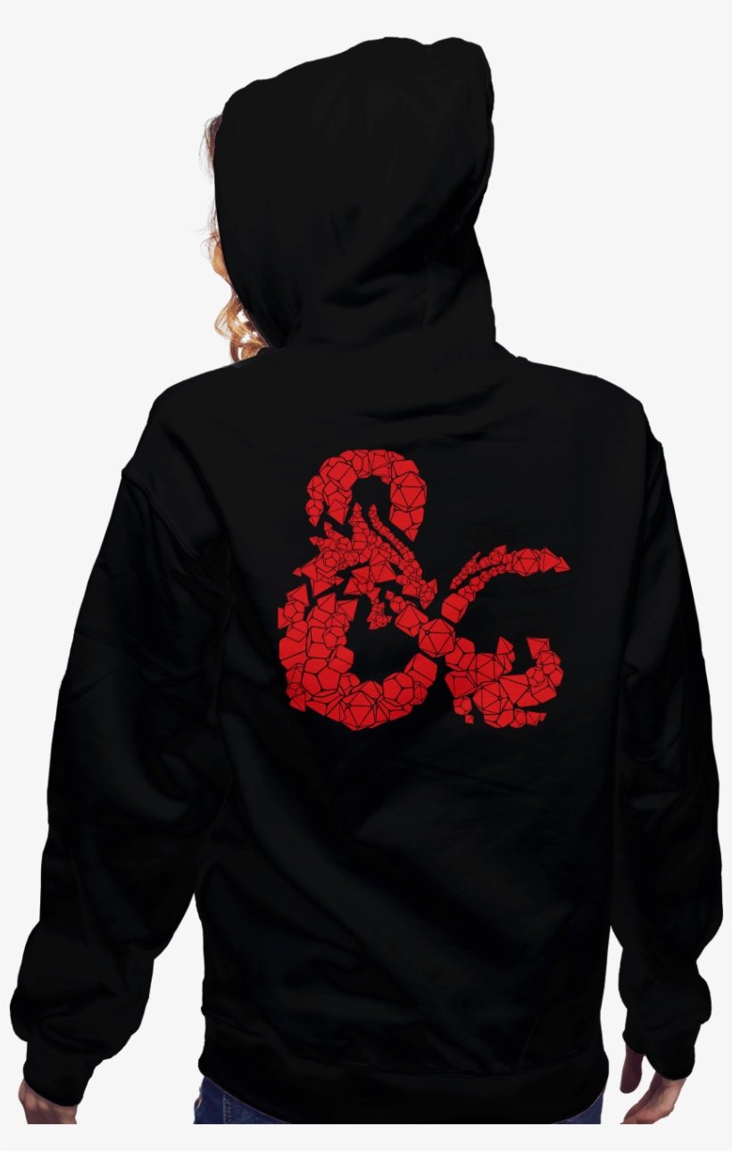 Dices & Dragons - Hoodie, transparent png download