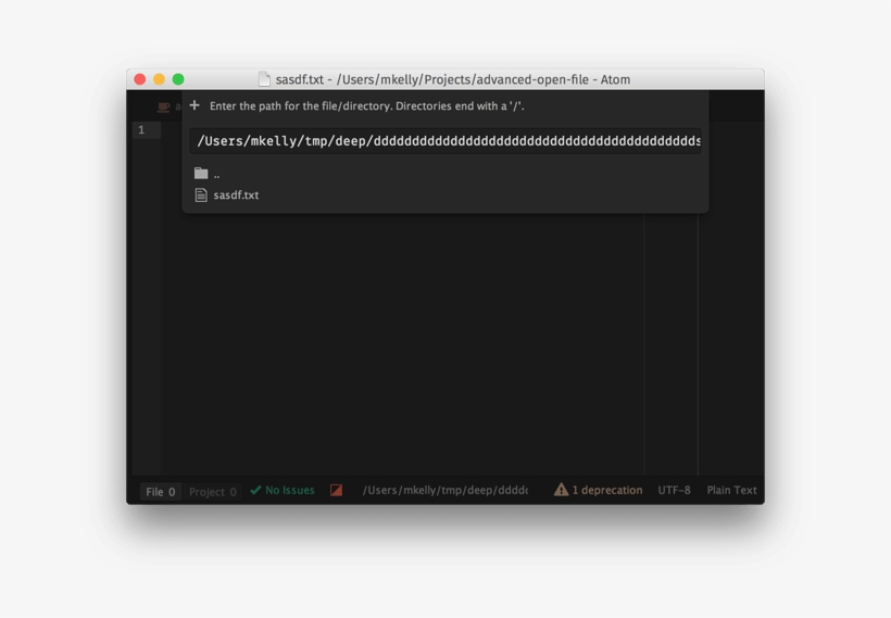 "scroll" Atom Text Editor To End Of Long Text - Atom Github Background, transparent png download