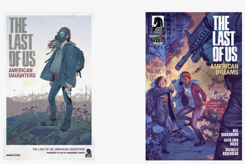 Thelastofus Artwork Americandaughters - Last Of Us Merchandise, transparent png download