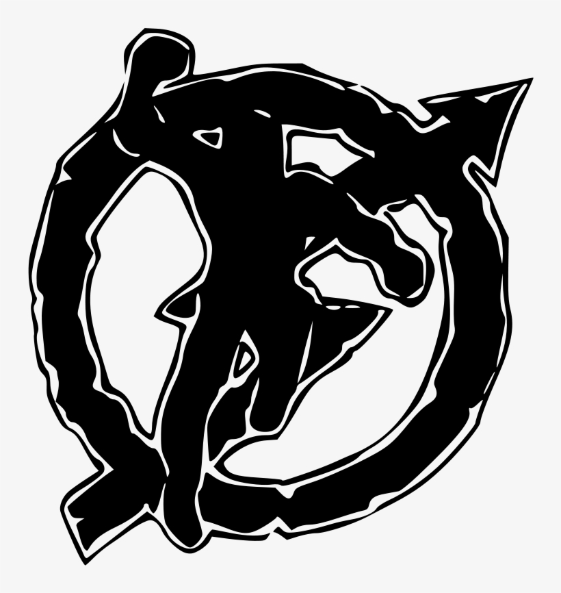 Free Clipart Cow Silhouette - Squatter Simbolo, transparent png download