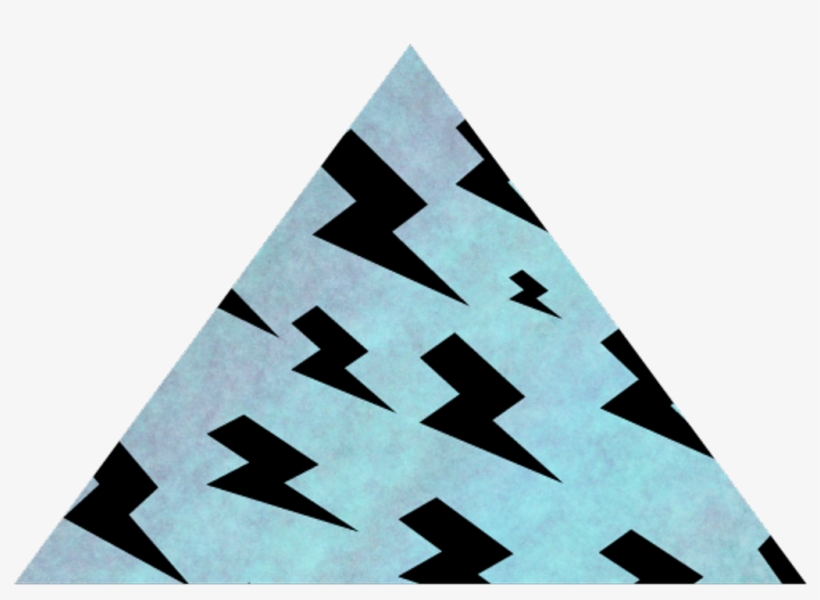 #fondos #rayos #azul #rosa - Triangle, transparent png download