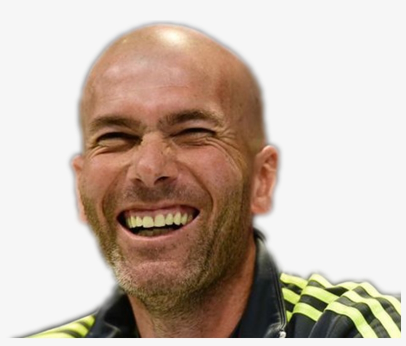 Et Ferguson Http - Zidane Laughing, transparent png download