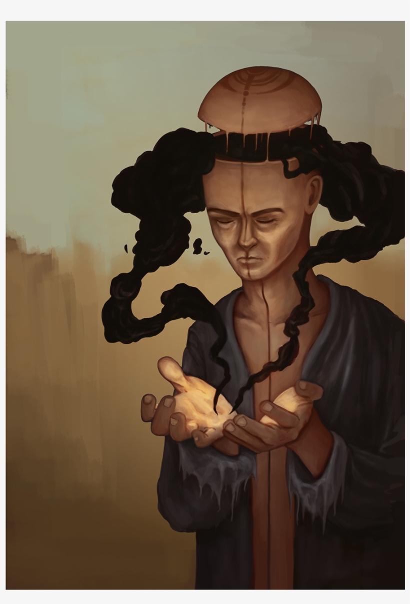 Decided To Use Floating Rocks And Wierd Muddy Strings - Bust, transparent png download