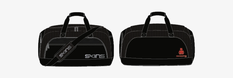 Black Duffle Bag - Briefcase, transparent png download