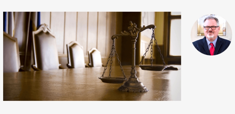 Law Scale On Top Of The Table Inside Court Office - Lawyer, transparent png download
