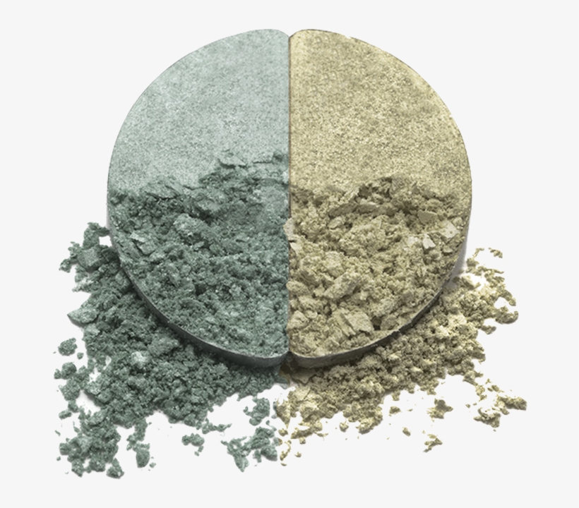 Ere Perez Creative Chamomile Eye Duo Green & Grin - Eye Shadow, transparent png download