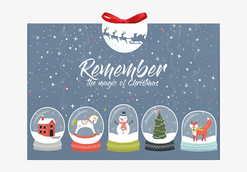 Remember The Magic Of Christmas - Christmas Ornament, transparent png download