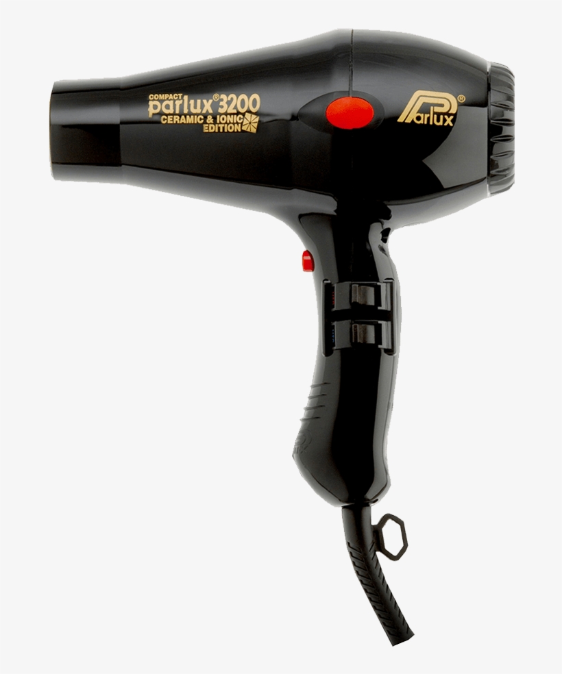3200 Compact Ceramic - Parlux 3800 Hair Dryer, transparent png download
