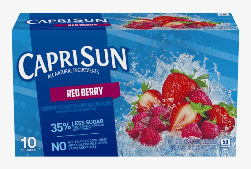Capri Sun Fruit Punch Transparent PNG - 750x750 - Free ...