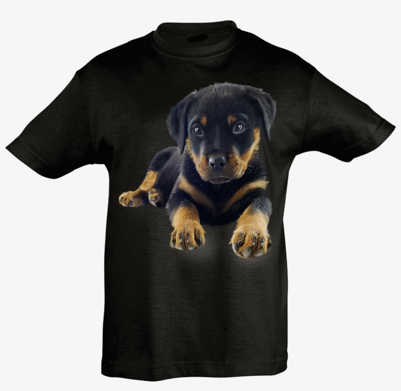 Rottweiler Cub T-shirt Kids - T-shirt, transparent png download